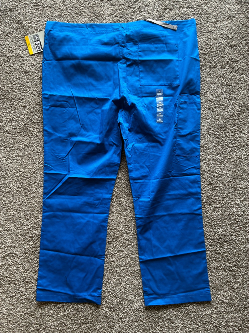 WonderWink Royal Blue Scrub Pants with Tag